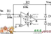 红外线热释遥控中的lm741的应用电路图