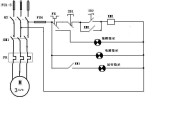 电机启停带指示灯控制电路图