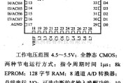 数字电路中的芯片引脚及主要特性COP888CFMH,8位微控制器