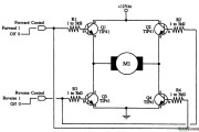 利用分立晶体管控制电机方向