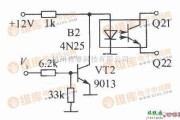 开关电路中的光电耦合器组成的开关电路图(二)