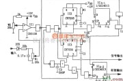 专用测量/显示电路中的信号幅度在给定时限内的检测电路图(CH7555、CC4013)
