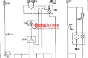 东风雪铁龙中的富康一雪铁龙信号装置电路图