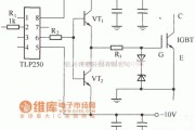 电源电路中的由集成电路TLP250构成的电路原理图