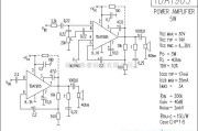 集成音频放大中的TDA1905功放电路