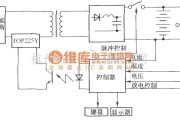 电源电路中的智能充电系统原理框图(TOP225Y)