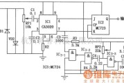 专用测量/显示电路中的CA3020、MC723组成的频移解调器电路图