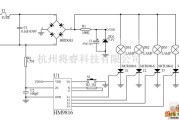 灯光控制中的圣诞灯串控制电路图