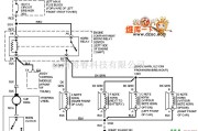 凯迪拉克中的凯迪拉克 deville 喇叭电路图