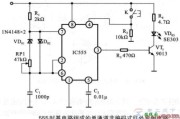 一例555红外发射电路的原理图