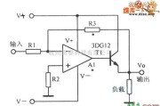 模拟电路中的带有正向输出时的电流扩展电路图