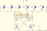 振荡电路中的一种简单的三极管变色闪光灯电路图设计