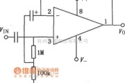 运算放大电路中的CF353双电源高输入阻抗双运放电路图