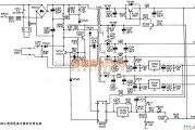 显示器电源中的AST-4型彩色显示器的电源电路图