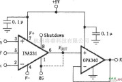 仪表放大器中的由OPA340构成的INA331／332输出缓冲电路