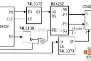 滤波器电路中的MAX262程控滤波电路图