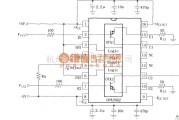 对数/跨导放大电路中的双宽带跨导型运算放大器OPA2662的信号和电源的基本连接电路