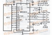 接口电路中的MAX3301E USB OTG收发器电路图