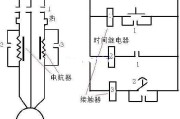 串联电抗器降压起动控制电路的接线图