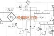 灯光控制中的M668触摸式步进调光灯电路