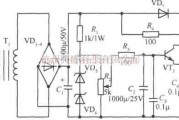 电源电路中的0～20v/1A可调稳压电源电路