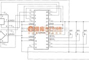 传感信号调理中的由角度传感器信号调理器UZZ9000和磁阻式传感器KMZ41构成的电压输出式角度检测电路