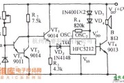 自动控制中的电动机过热语言报叫电路图