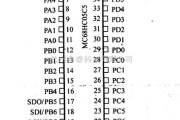 数字电路中的芯片引脚及主要特性MC68HC05C5,8位微控制器