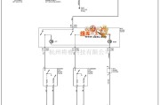 丰田中的96年凌志SC400除雾器电路图