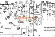 显示器电源中的SUNLIHT SM-1416型彩色显示器的电源电路图