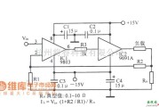 音频处理中的从直流到500kHz的100W放大电路图