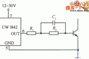 采用CWl842直接驱动双极型的功率管电路图