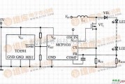 利用TC6501开路漏极输出控制带电流设置点的电路