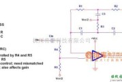 运算放大电路中的运算单运放实现电路图