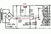电源电路中的1.5~12V可调稳压串调电源电路