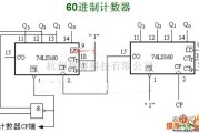 多种频率信号中的60进制计数器电路图