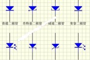 二极管的电路符号和常见二极管图片