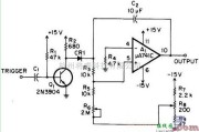 运算放大电路中的可再触发的单稳电路图