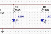 发电机供电的 LED 头灯电路