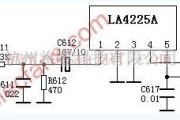 音频电路中的LA4225A功率放大电路设计