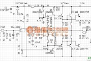 增益可调放大中的30W甲类OCL后级放大器电路图