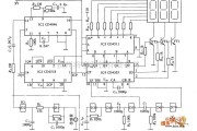 仪器仪表中的测量仪器快速心率测量计(CD4518、CD4046、CD4511)电路图