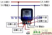 单相电度表的接线图_220v单相电度表接线图