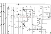 电源电路中的电子镇流器的异常状态保护电路原理图