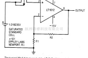 线性放大电路中的饱和标准电池放大器电路