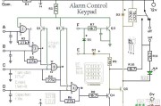 4路控制键盘电路图