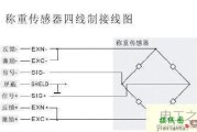 电子秤传感器怎样接线?电子秤4根传感器接线图