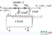 由LT1054构成的倍压变换器电路