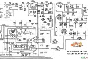 显示器电源中的VGA彩色显示器NEC JC-1404HMN的电源电路图