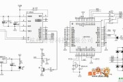 综合电路中的C8051F EC2 JTAG仿真器电路图